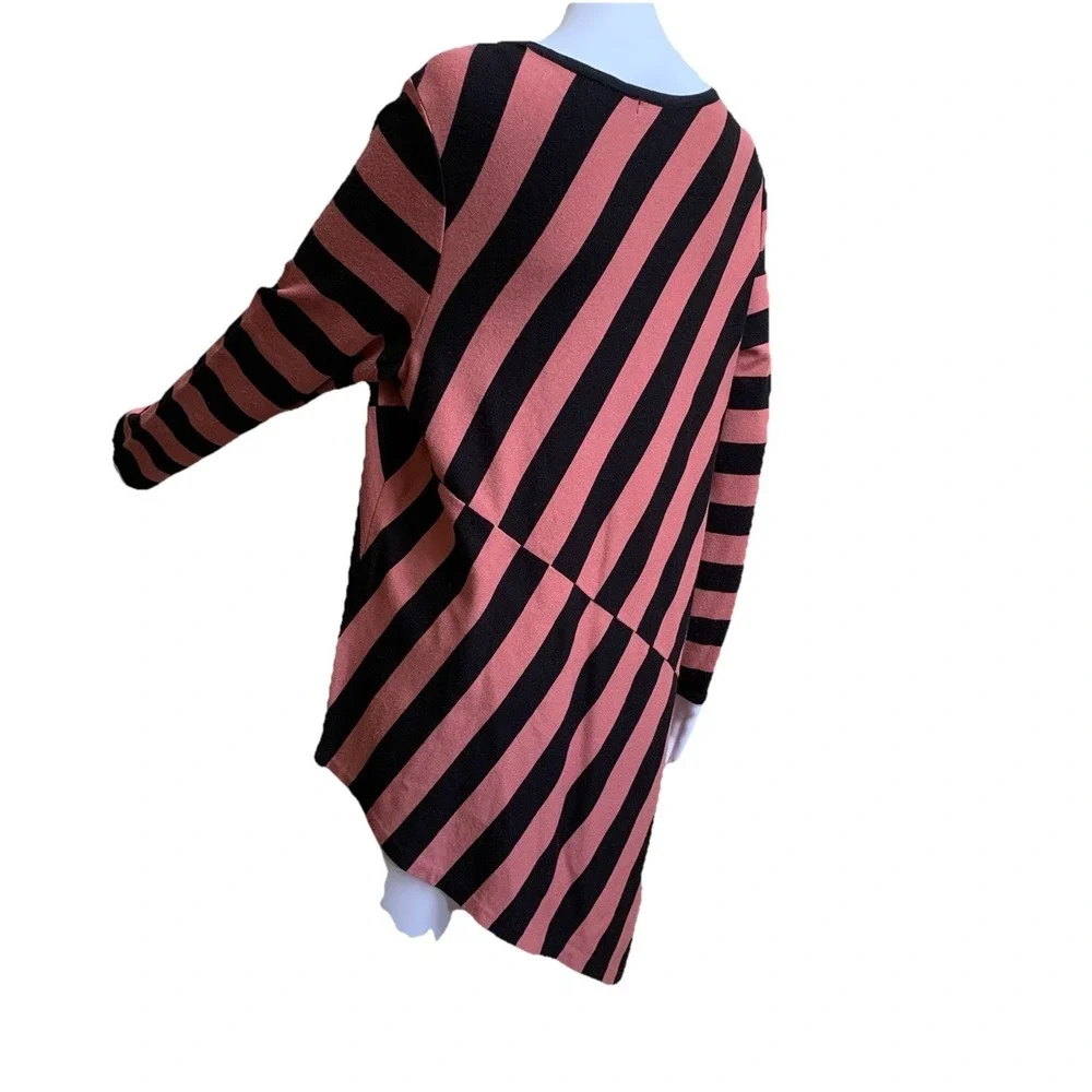 Alfani striped asymmetric